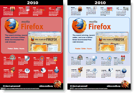Calendari 2010 direttamente da Firefox