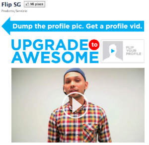 flip sg applicazione Facebook