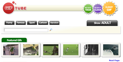 Giftube: Il sito dove scaricare migliaia di gif animate