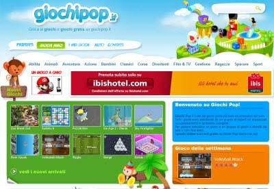 Portale di giochi per grandi e piccini