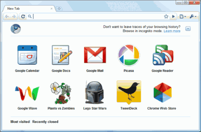 Arriva lo store di Google Chrome