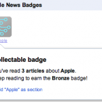 inserite nuove badge in google news