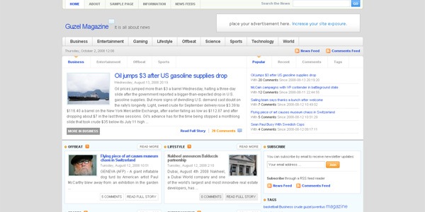 guzel-wordpress-theme