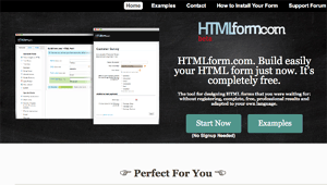 creare html form