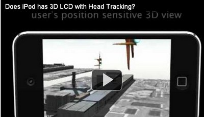 Ipod touch 3D Ipod touch 3D