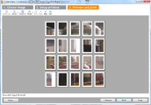 Realizzare poster con Image Print Wizard