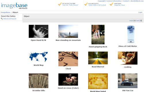 Immagini gratuite online con ImageBase