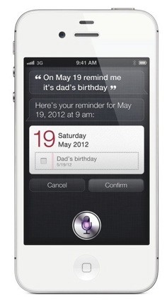 Siri su iPhone 4 : Spire!