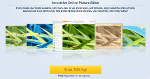 iPiccy, editor di immagini online gratuito