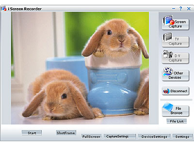 Registrazione video non da web