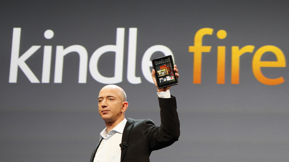 Amazon Kindle Fire spedito in anticipo
