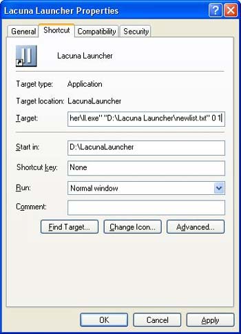 Apertura programmi con Lacuna Launcher