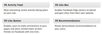 Facebook Like Widgets Facebook Like Widgets