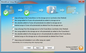 Sincronizzazione librerie musicali