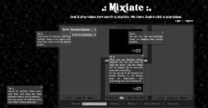 Mixiate, servizio per mixare due video di Youtube insieme