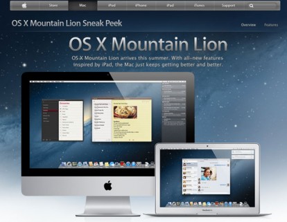 Mountain Lion pronto per gli sviluppatori