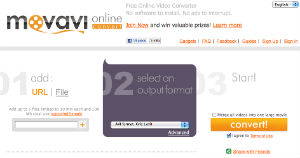 Movavi, servizio online per convertire video