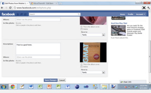 MoveThemAll spostare immagini Facebook