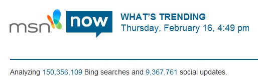 Nuovo servizio Msn Now