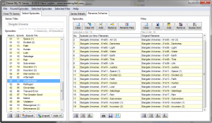 rinominare le serie tv