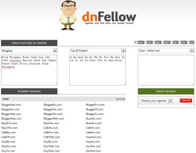 cercare nomi domino liberi