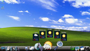 Taskbar Windows come Mac