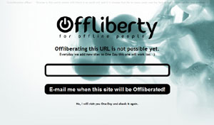 Accedere a contenuti online con Offliberty Accedere a contenuti online con Offliberty