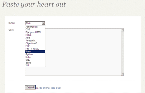 online-editor-paste-code