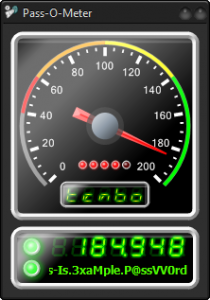 Pass O Meter: controllare sicurezza password