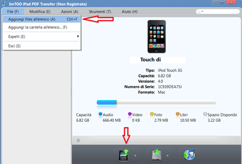 Trasformare PDF in formato per iPhone