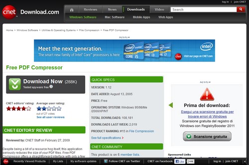 Come diminuire il peso di un file PDF