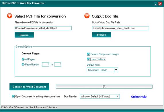 Convertire PDF in formato word