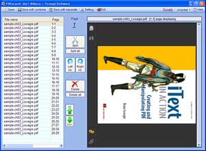 PDForsell, programma per dividere, unire o ruotare PDF