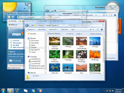 Alcune Immagini screenshot di Windows 7