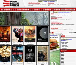 Movie Posters Archive, locandine dei film a portata di mano