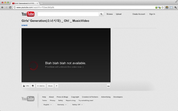 visualizzare contenuti bloccati youtube