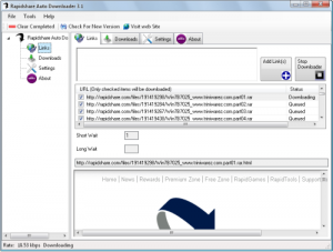 Rapidshare auto downloader Rapidshare auto downloader
