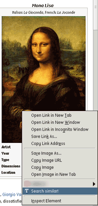 Trovare immagini simili