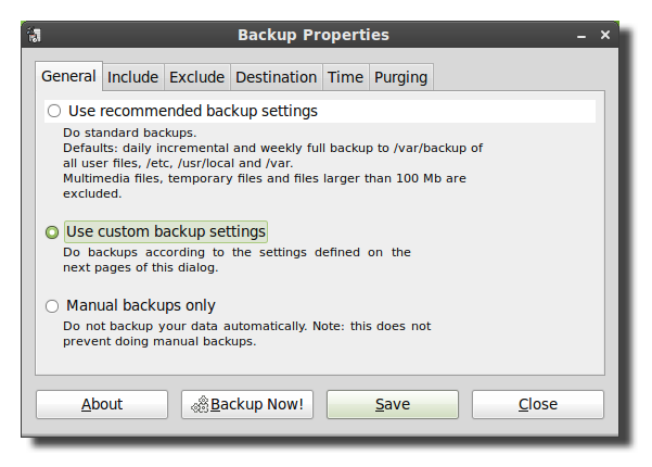 sbackup