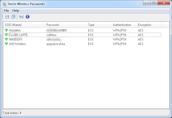 Come vedere reti Wi-Fi utilizzate
