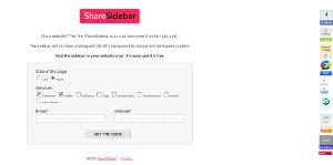 ShareSidebar, creare sidebar sociali per blog e siti