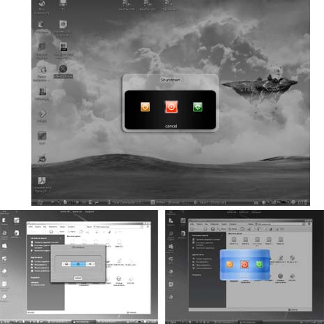Come cambiare lo skin del box di spegnimento di Windows [shoutdown box]