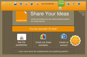 simplebooklets creare contenuti online da condividere