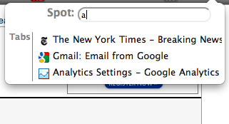 Ricerca semplificata in Google Chrome