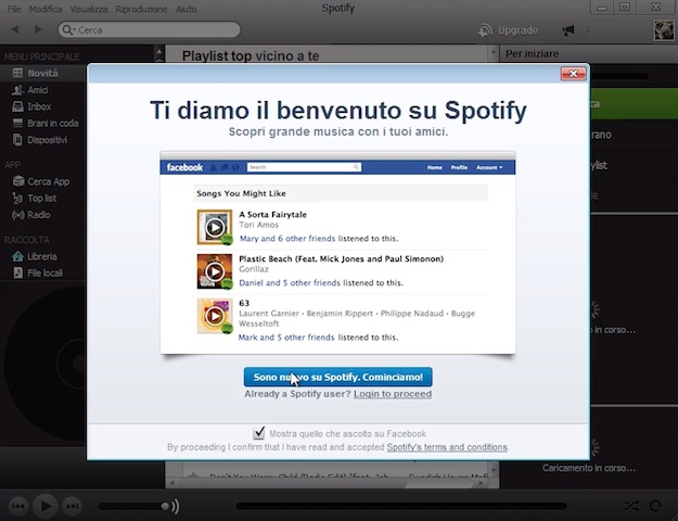 Come utilizzare Spotify in Italia