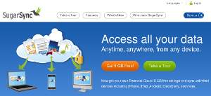 sugarsync servizio di file hosting simile a dropbox