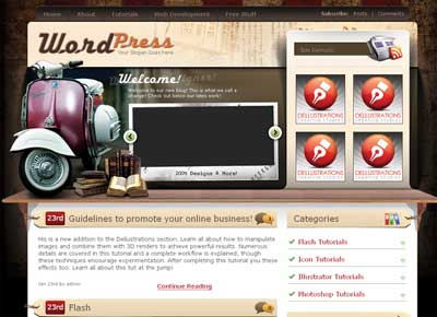 Scaricare 230 temi wordpress premium gratis