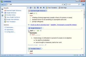 traduzioni sul desktop