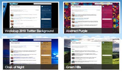 Temi per Twitter su Twitter Gallery