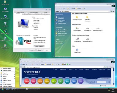 Vista Mizer: Trasformare graficamente windows xp in windows vista